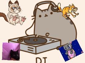 Pusheen plays we will rock you 1