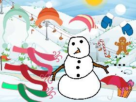 Dress a snowman!