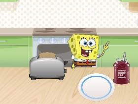 COOKING WITH SPONGEBOB