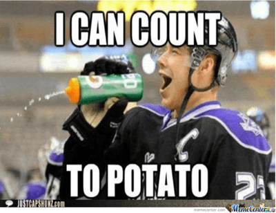 He Can Count To Potato