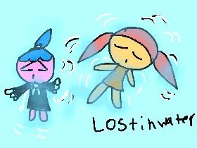 Lost in water