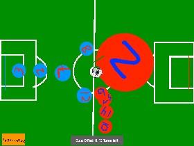 red vs blue soccer