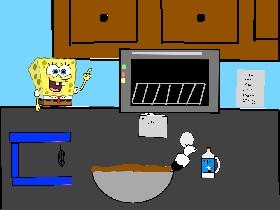 Bake a Cake WITH SPONGEBOB