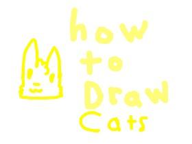 how to draw a cat