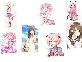 Anime cute girls!