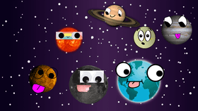 Googly Eye Planets