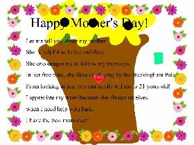 Mother's Day Mad Libs 1