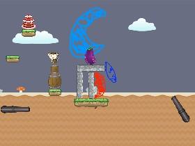 Physics Cannon 2-Player 1