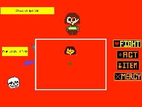 Chara BOSS FIGHT 1