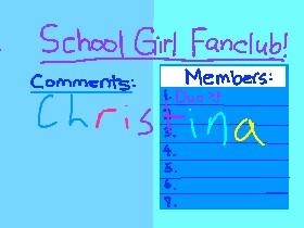 School Girl Fanclub 1