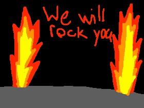 We Will Rock You! music