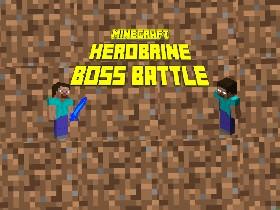 Minecraft Boss Battle!!