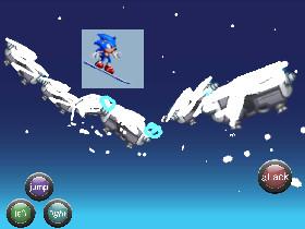 sonic snow bording