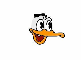 How to draw Donald Duck 1