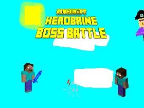 minecraft herobrine BOSS