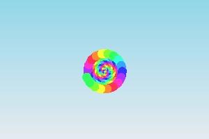 spiral rainbow illusion 1