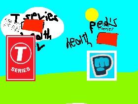 t series vs pewdiepie