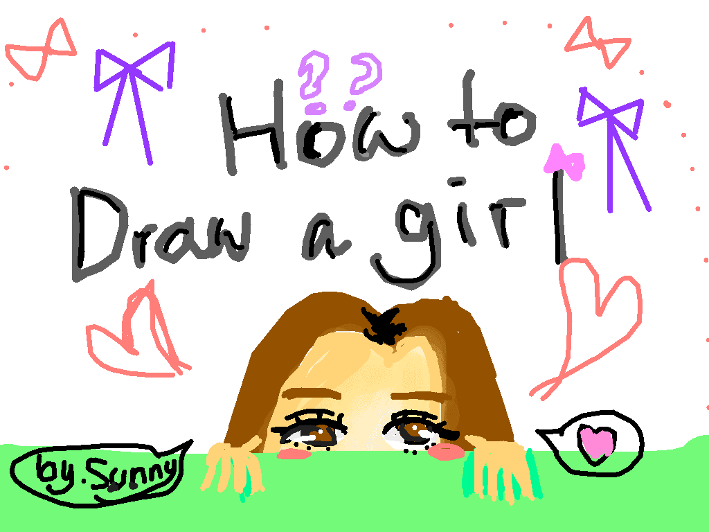 How to draw girl 1