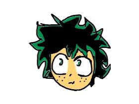 MHA: Deku Winking #3 (smiling)