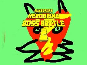 minecraft herobrine boss battle 2  1 1