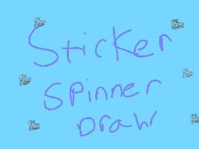 sticker spiner drwa