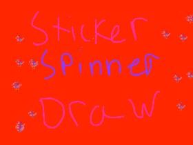 sticker spinner draw