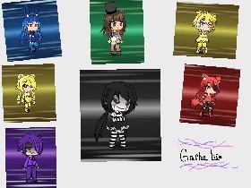 Gacha characters!