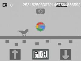 {Google Dino Dash} hacked 1