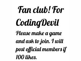 CodingDevil Fanclub