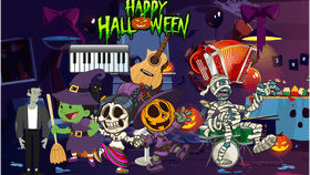 Halloween Rock Band