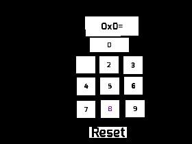 Calculator (multiplication only) 1