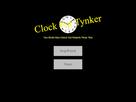 Clock For Tynker