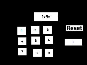 Calculator (multiplication only) 1 1