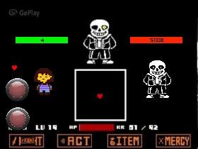 Frisk vs Sans