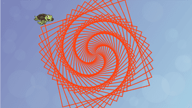 Spiraling Shapes >90