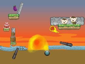 Physics Cannon 2-Player 1