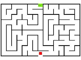 Finishing the maze game