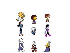 undertale sprite display