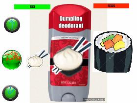 dumplings vs sushi