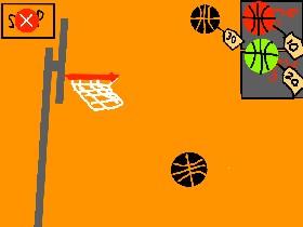 basketball dunk with 3 pointers