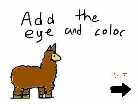 How to draw a llama