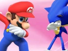 mario and sonic dab