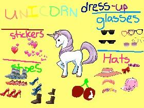 Unicorn Dress-Up!