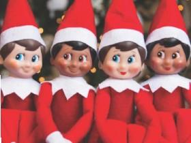 the 4 elf on the shelf