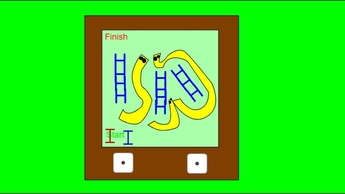 Snake and Ladders (Blue VS Red)