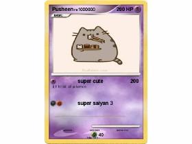 Pusheen pokèmon cards!