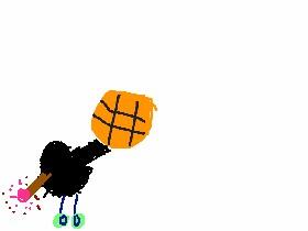 falling basketball