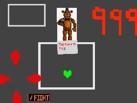 Freddy Fazbear Boss Battle(fanmade) 1