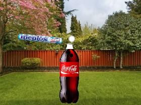 mentos in coke 1