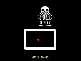 UnderTale Sans Fight👍🏻 1